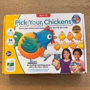 Pick Your Chickens Game - Multicolor